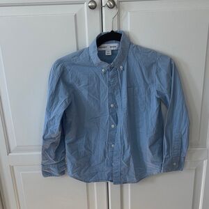 Old Navy Boys Light Blue Casual Shirt